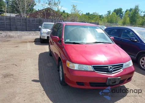 2003 Honda Odyssey Ex-L from USA, damaged, VIN 5FNRL180X3B021226